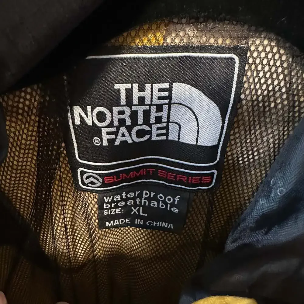 The North Face Summit Series Yellow and Black Gore-Tex Jacket